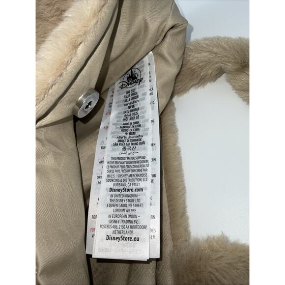 Disney Parks Bag Tote NWT Fuzzy Bambi Print With Magnetic Clasp & Flower Charm - Picture 4 of 10